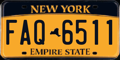 NY license plate FAQ6511