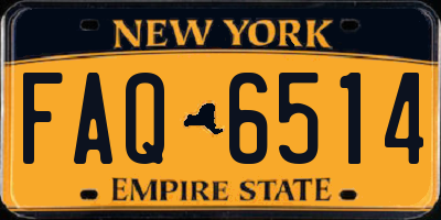 NY license plate FAQ6514