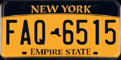 NY license plate FAQ6515