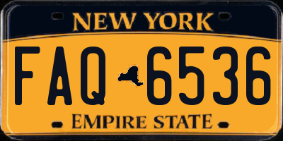 NY license plate FAQ6536