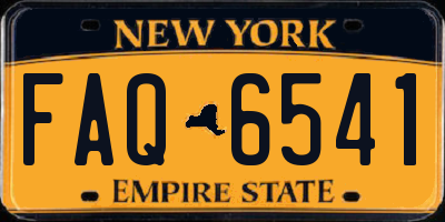 NY license plate FAQ6541