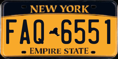 NY license plate FAQ6551