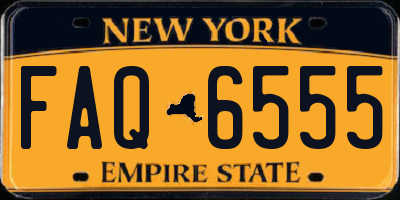 NY license plate FAQ6555