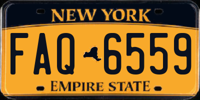 NY license plate FAQ6559