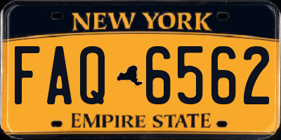 NY license plate FAQ6562
