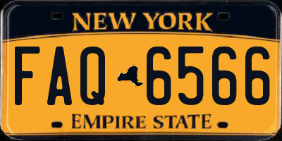 NY license plate FAQ6566