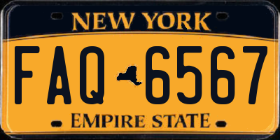 NY license plate FAQ6567