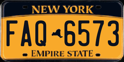 NY license plate FAQ6573