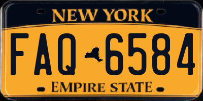 NY license plate FAQ6584