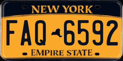 NY license plate FAQ6592