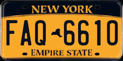 NY license plate FAQ6610