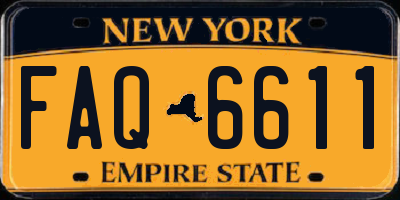 NY license plate FAQ6611