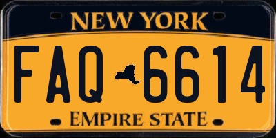NY license plate FAQ6614