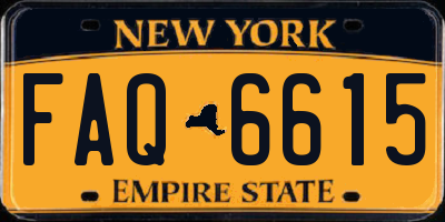 NY license plate FAQ6615