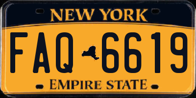 NY license plate FAQ6619