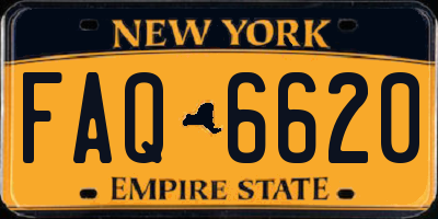 NY license plate FAQ6620