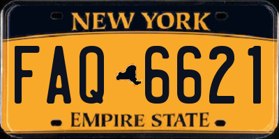 NY license plate FAQ6621