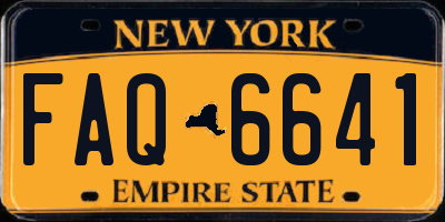 NY license plate FAQ6641