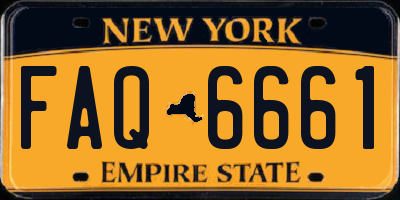 NY license plate FAQ6661