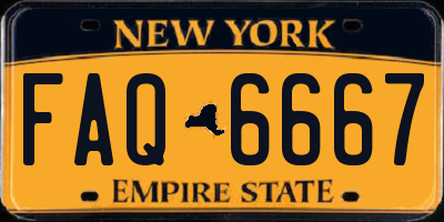 NY license plate FAQ6667