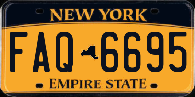 NY license plate FAQ6695