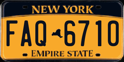 NY license plate FAQ6710