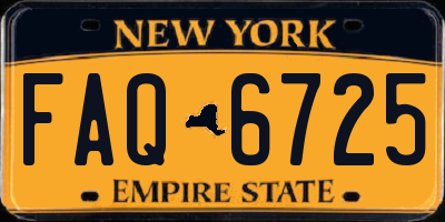 NY license plate FAQ6725