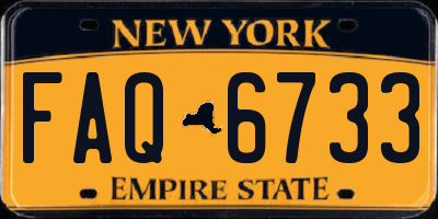 NY license plate FAQ6733