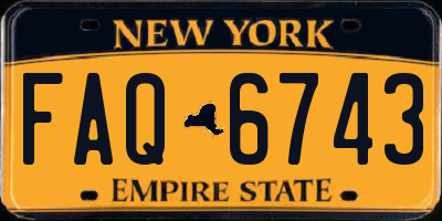NY license plate FAQ6743
