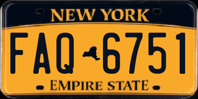 NY license plate FAQ6751