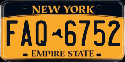 NY license plate FAQ6752