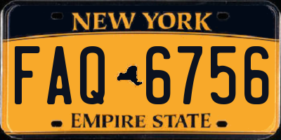 NY license plate FAQ6756