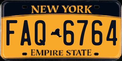 NY license plate FAQ6764