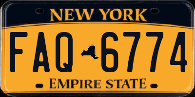 NY license plate FAQ6774