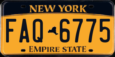 NY license plate FAQ6775