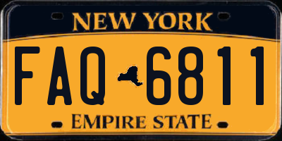 NY license plate FAQ6811