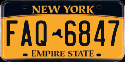 NY license plate FAQ6847