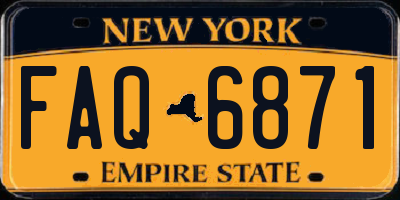 NY license plate FAQ6871