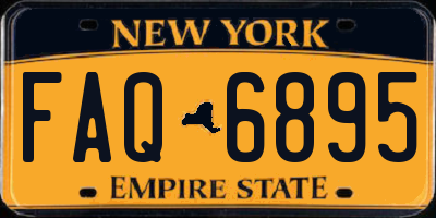 NY license plate FAQ6895