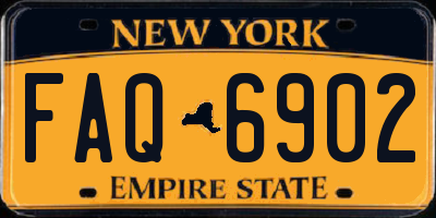 NY license plate FAQ6902