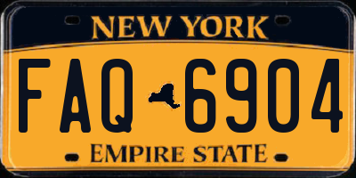 NY license plate FAQ6904