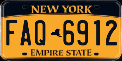 NY license plate FAQ6912