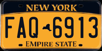 NY license plate FAQ6913
