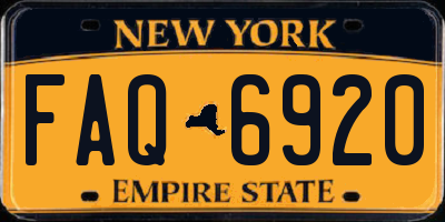 NY license plate FAQ6920