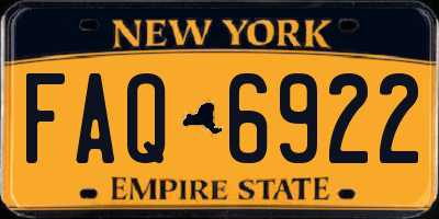 NY license plate FAQ6922