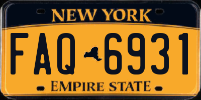 NY license plate FAQ6931