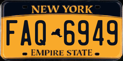 NY license plate FAQ6949