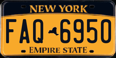 NY license plate FAQ6950