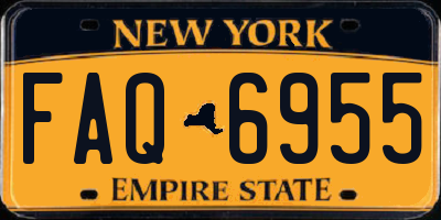 NY license plate FAQ6955
