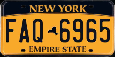 NY license plate FAQ6965